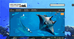 Desktop Screenshot of choochoodive.com